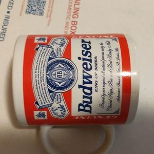 Official Budweiser Coffee Mug